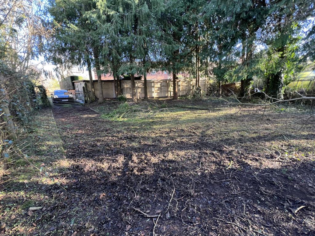 Lot: 3 - AREA OF LAND WITH ACCESS TRACK IN VILLAGE LOCATION WITH POTENTIAL - View from the bottom corner of land